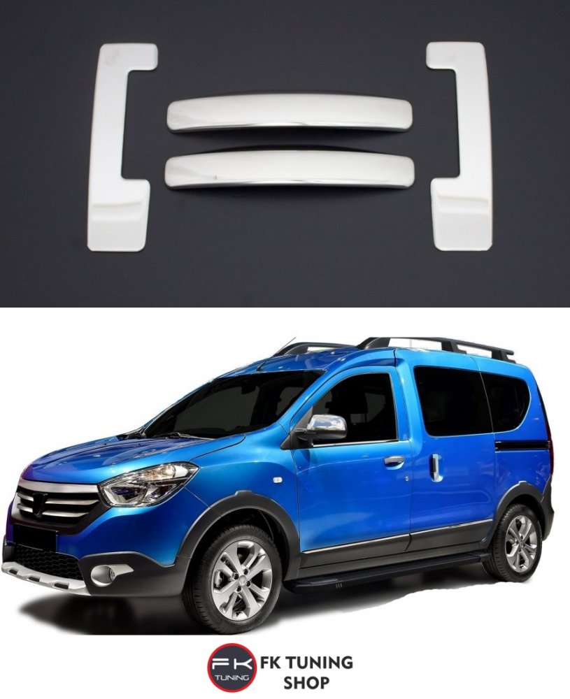 Dacia Dokker Krom Kapi Kolu Paslanmaz Celik 4 Kapi 2012 Uzeri Fiyati Taksit Secenekleri