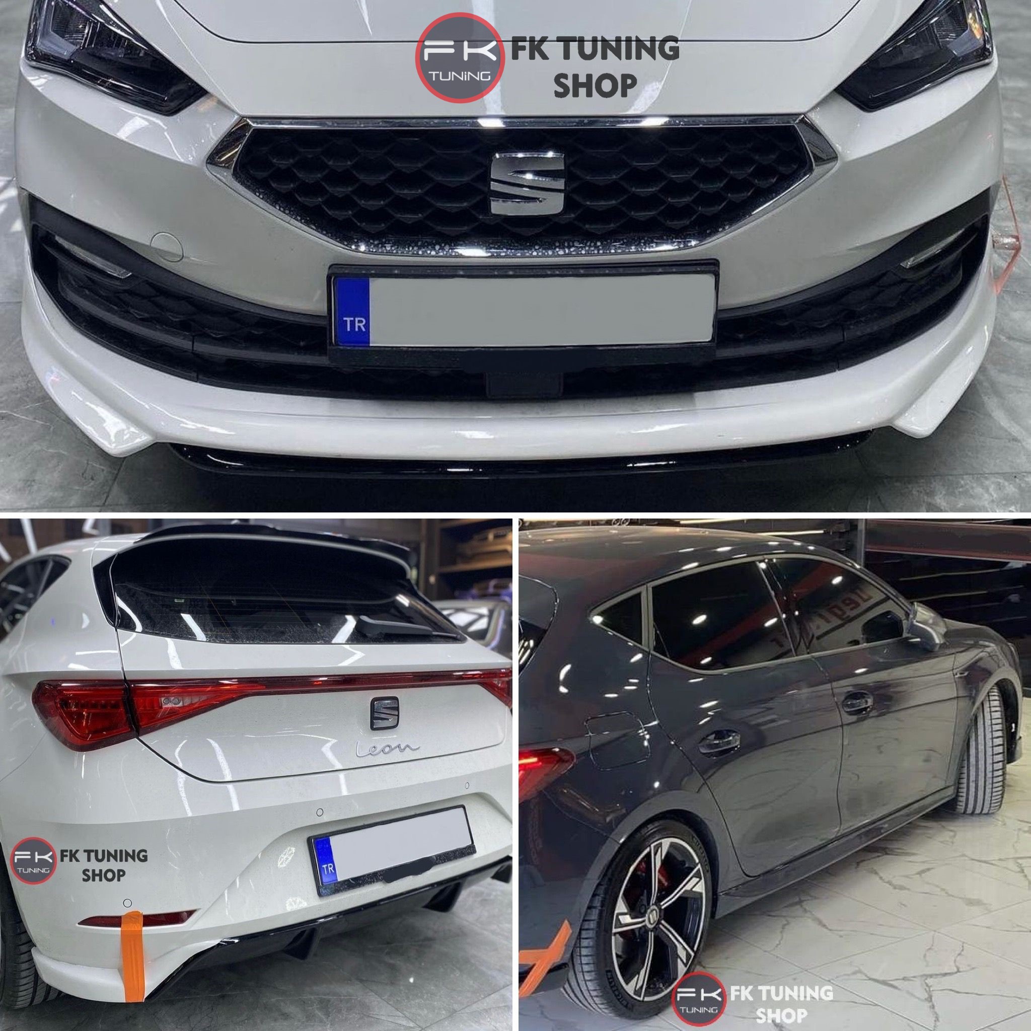 Seat Leon Mk4 Body Kit Seti (plastikboyasız) 2021 ve üzeri FK Tuning