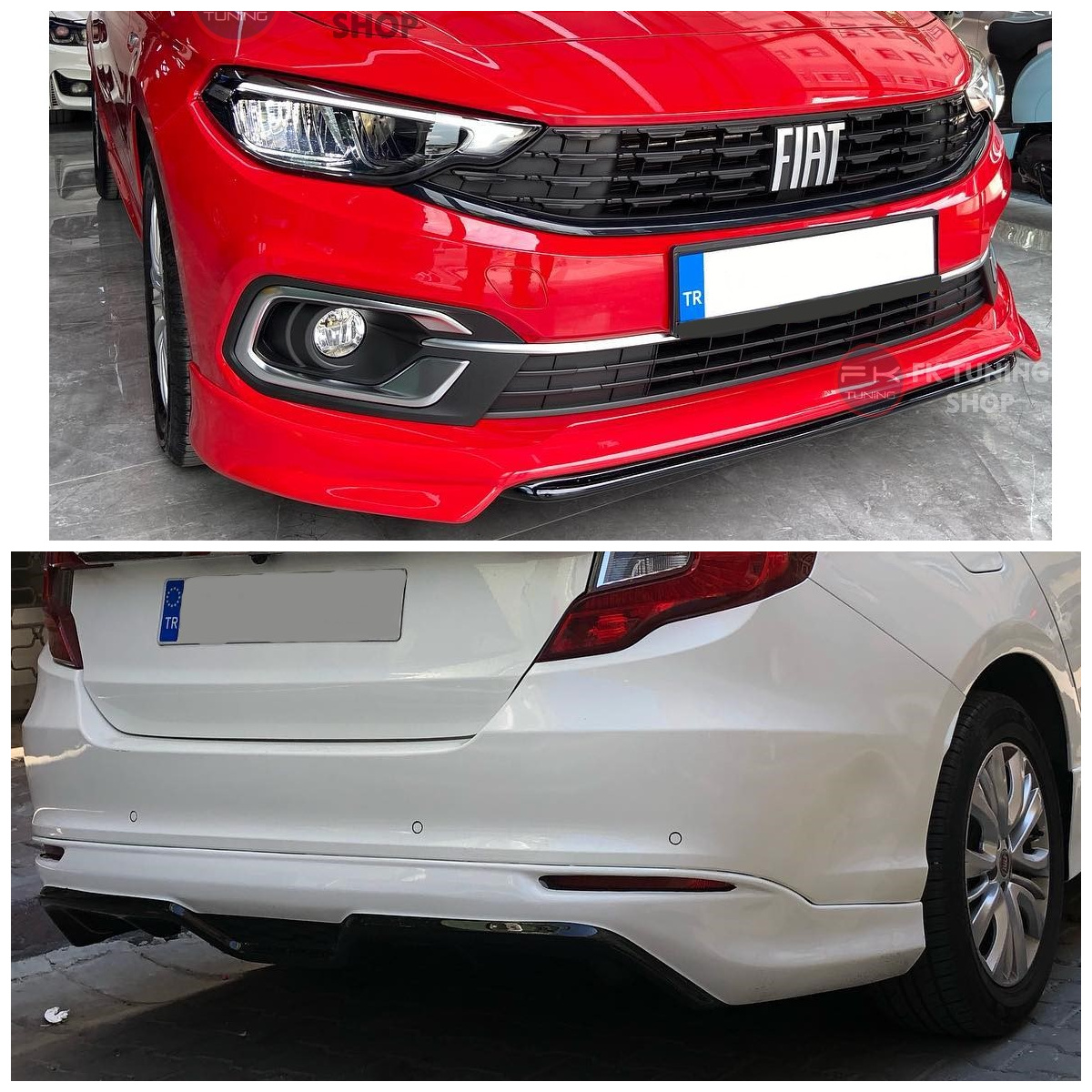 Fiat Egea Makyajlı Kasa Body Kit Seti (plastikboyasız) 2020 ve üzeri