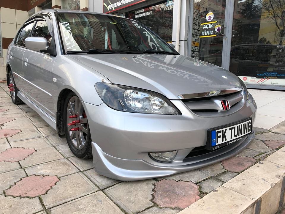 HONDA CİVİC VTEC2 BODY KİT 20042006 (polyester/model1) FK Tuning