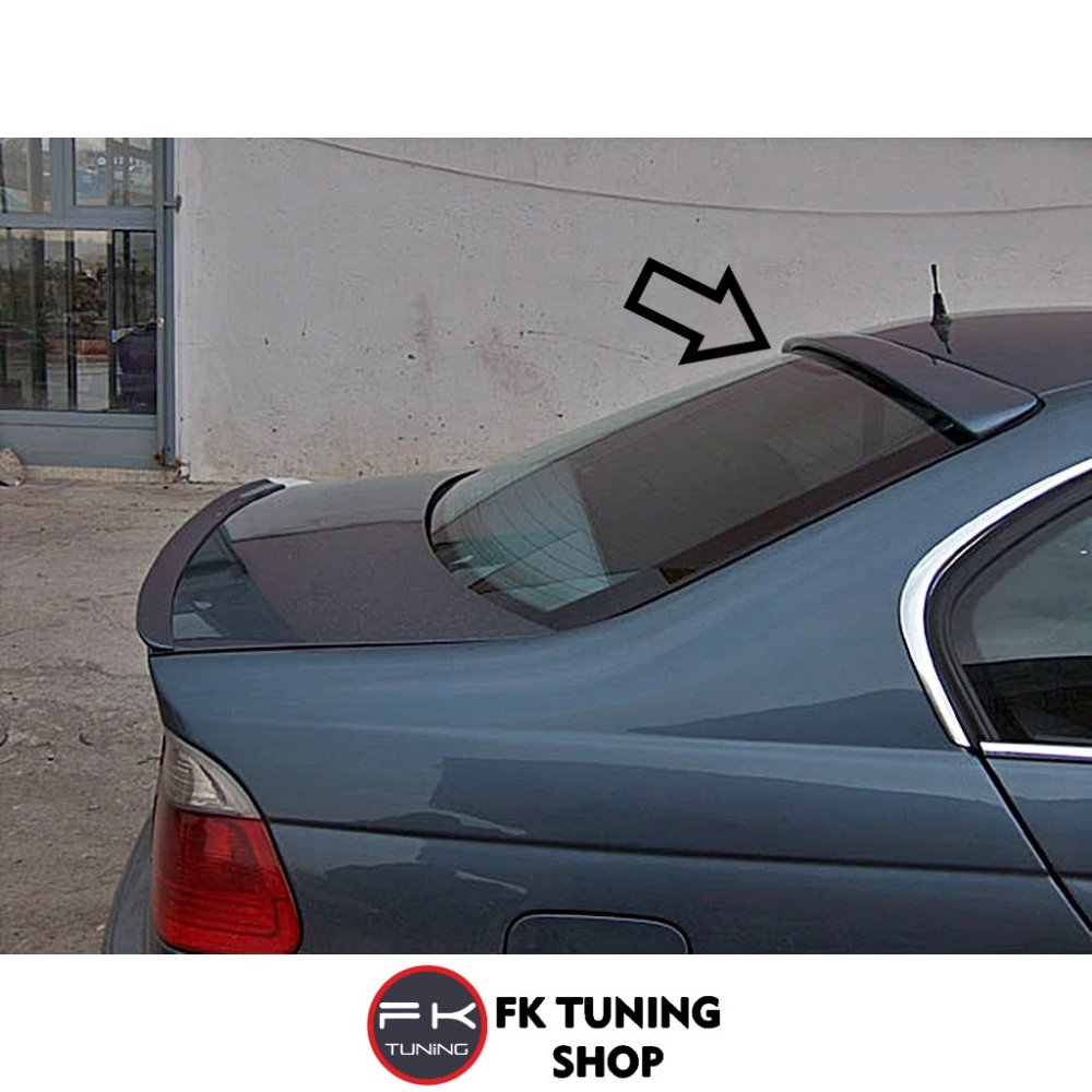 BMW E46 CAM USTU SPOYLER Dort Kap Uygun polyester boyas z