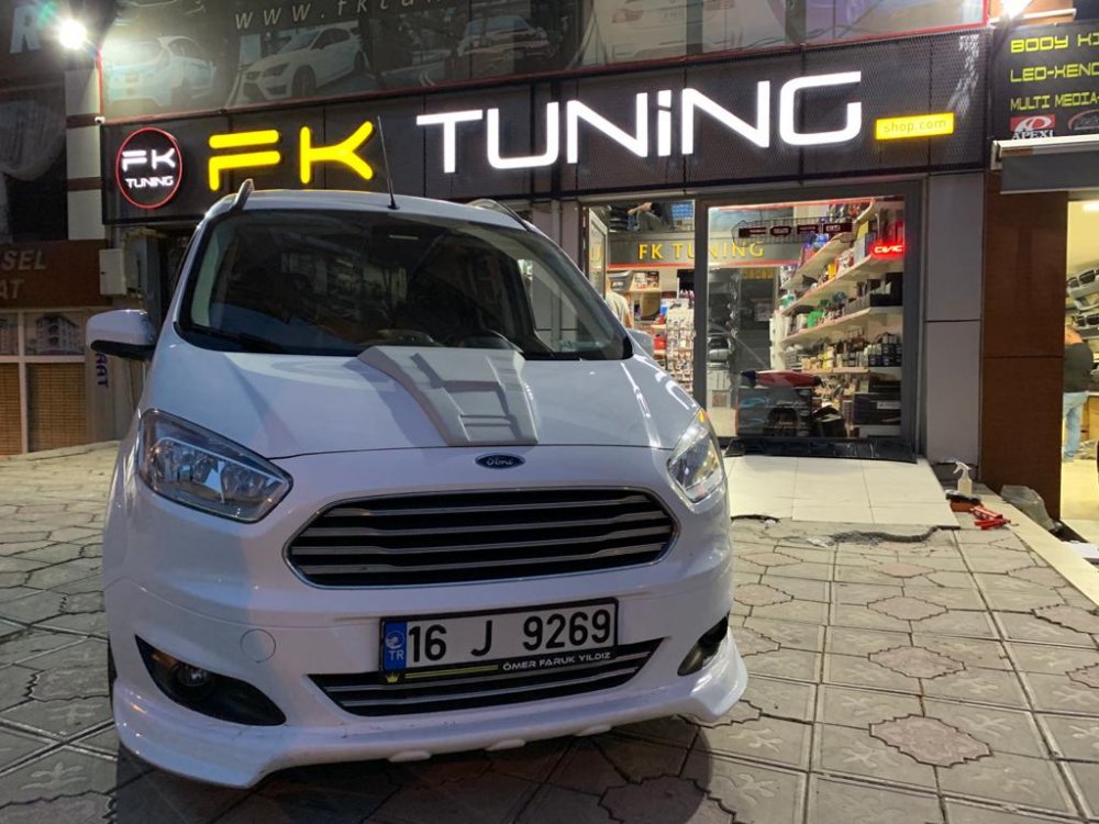 FORD COURİER KAPUT HAVALANDIRMASI SCOOP (pianoblack) | FK Tuning Shop