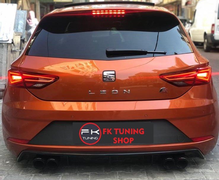 Seat Leon Xcellence Difüzör 2017 ve üzeri (plastik/çift çıkış