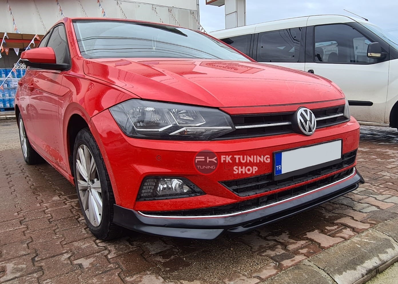 Volkswagen Polo Mk6 Ön Tampon Eki (polyester-boyasız) 2018 ve üzeri
