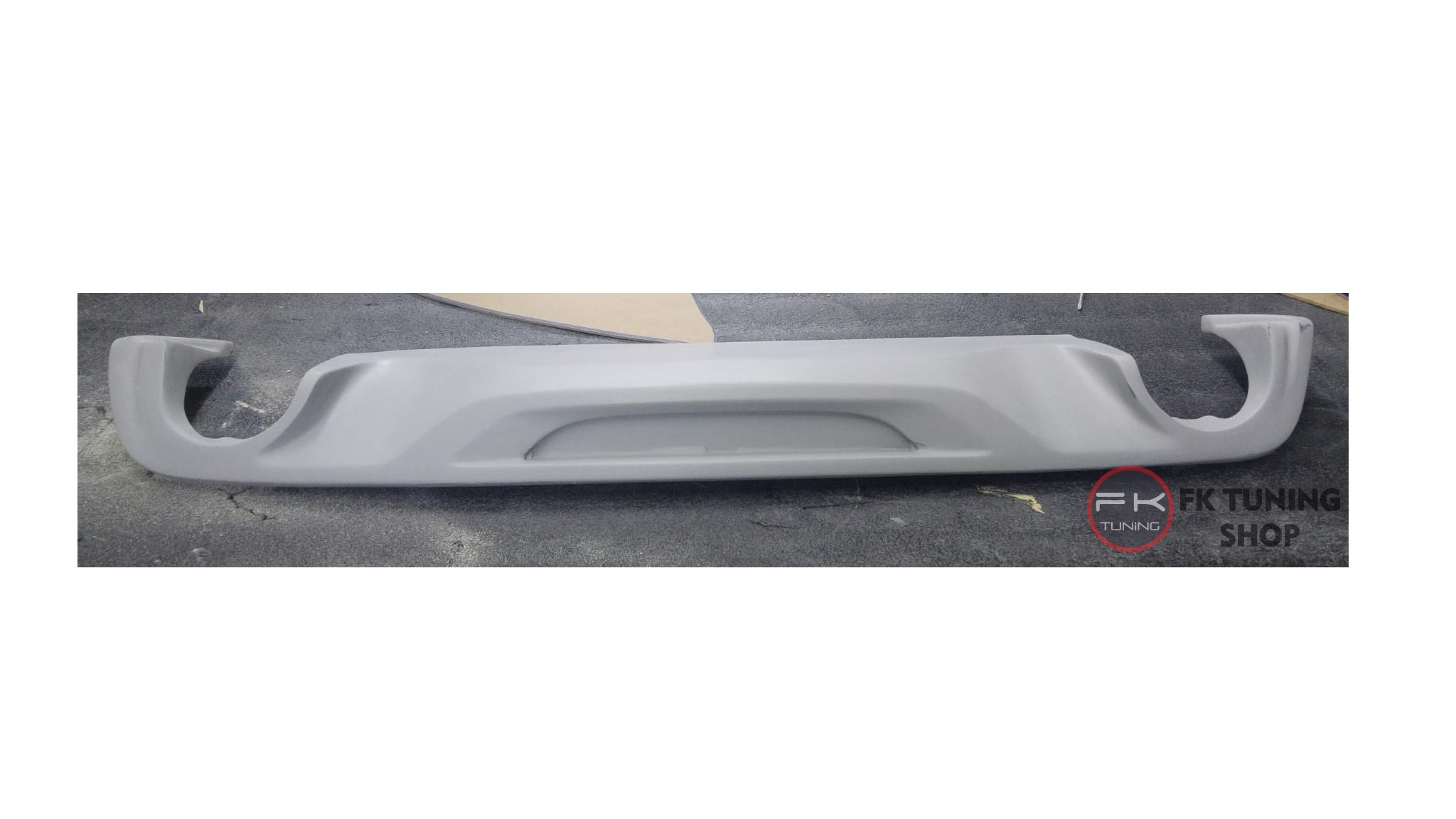 Peugeot RCZ Arka Tampon Eki Difüzör (polyester/boyasız
