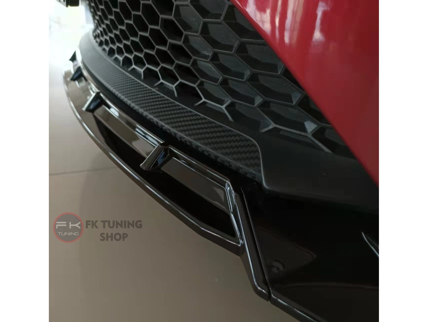 Honda City Ön Tampon Eki RS Lip (pianoblack-ithal plastik) 2020 ve üzeri
