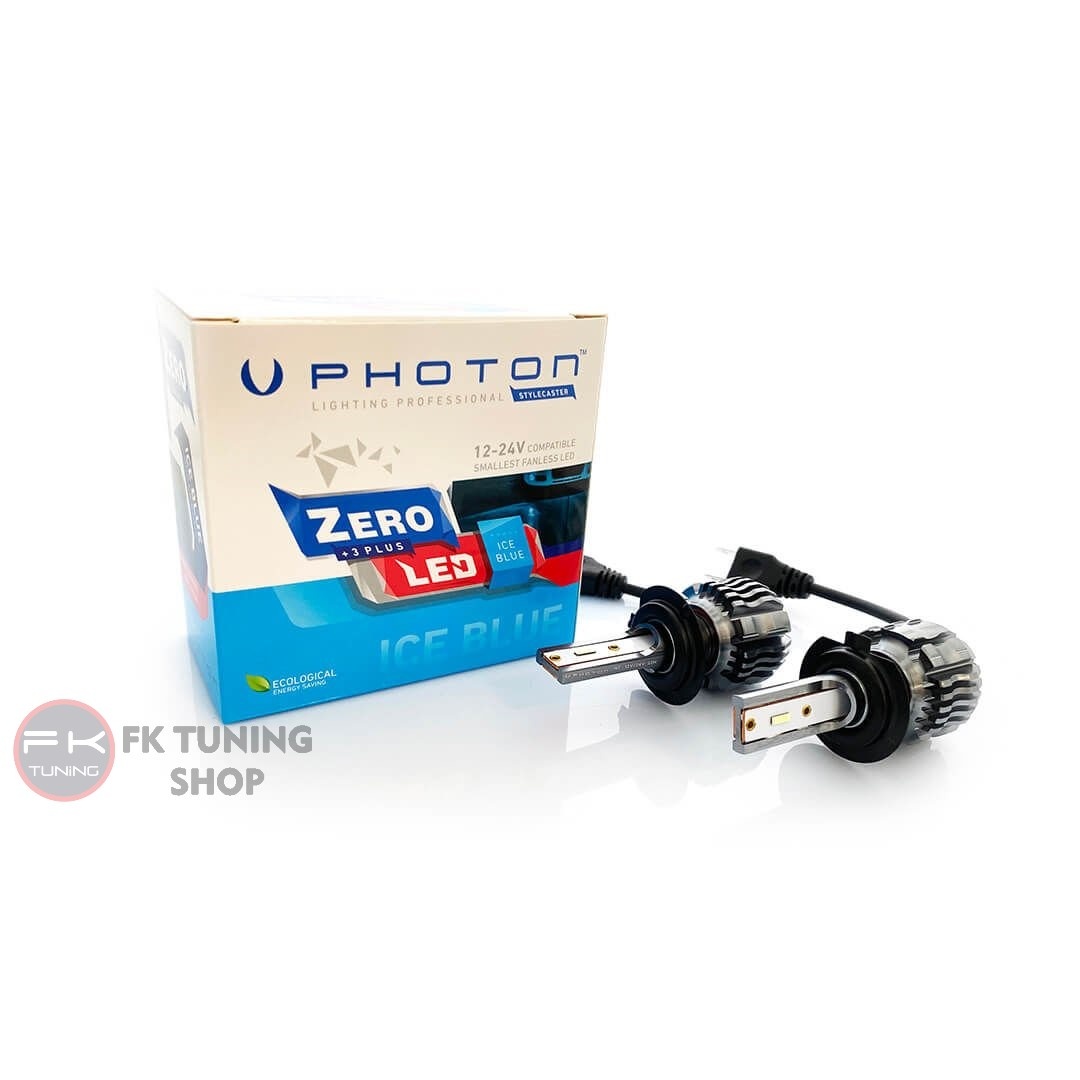  Photon Zero H7 Buz Mavi Renk +3 Plus Fansız Led Xenon