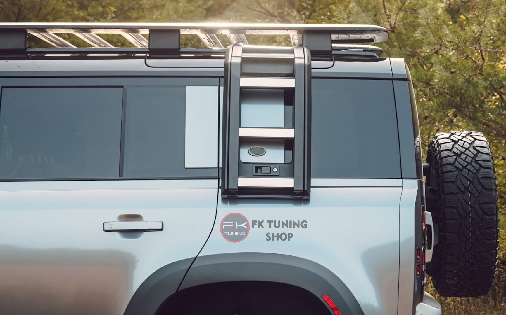 Land Rover Defender Yan Merdiveni 2020 ve üz. 90-110 luk Uyumlu