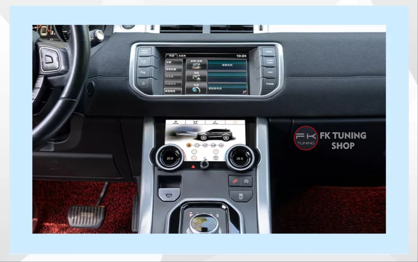 Range Rover Evoque LCD/Dokunmatik Klima Paneli 2013-2018