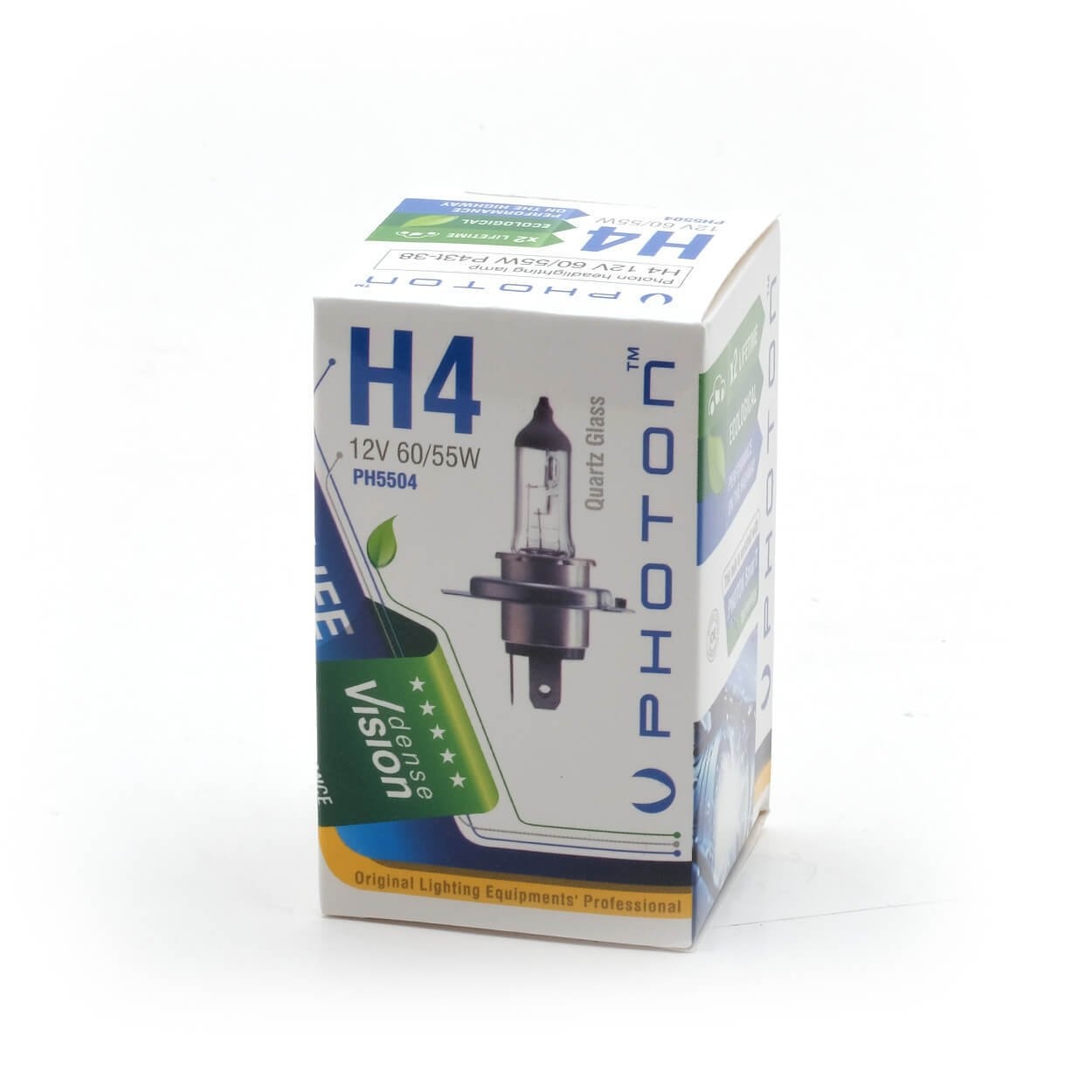Photon H4 Standart Halogen Ampul 1 Adet 12V 55W