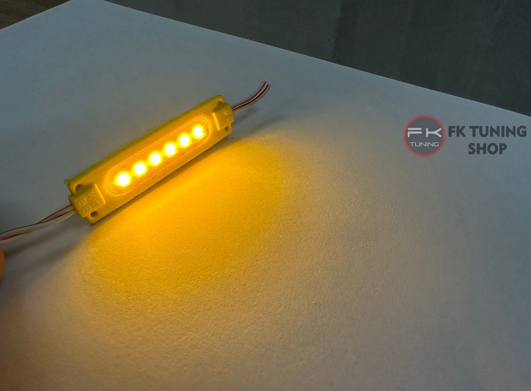 PARMAK LED AYDINLATMA TURUNCU RENK OFF ROAD LEDİ (1 ADET) 6.5 cm X 1.7 cm