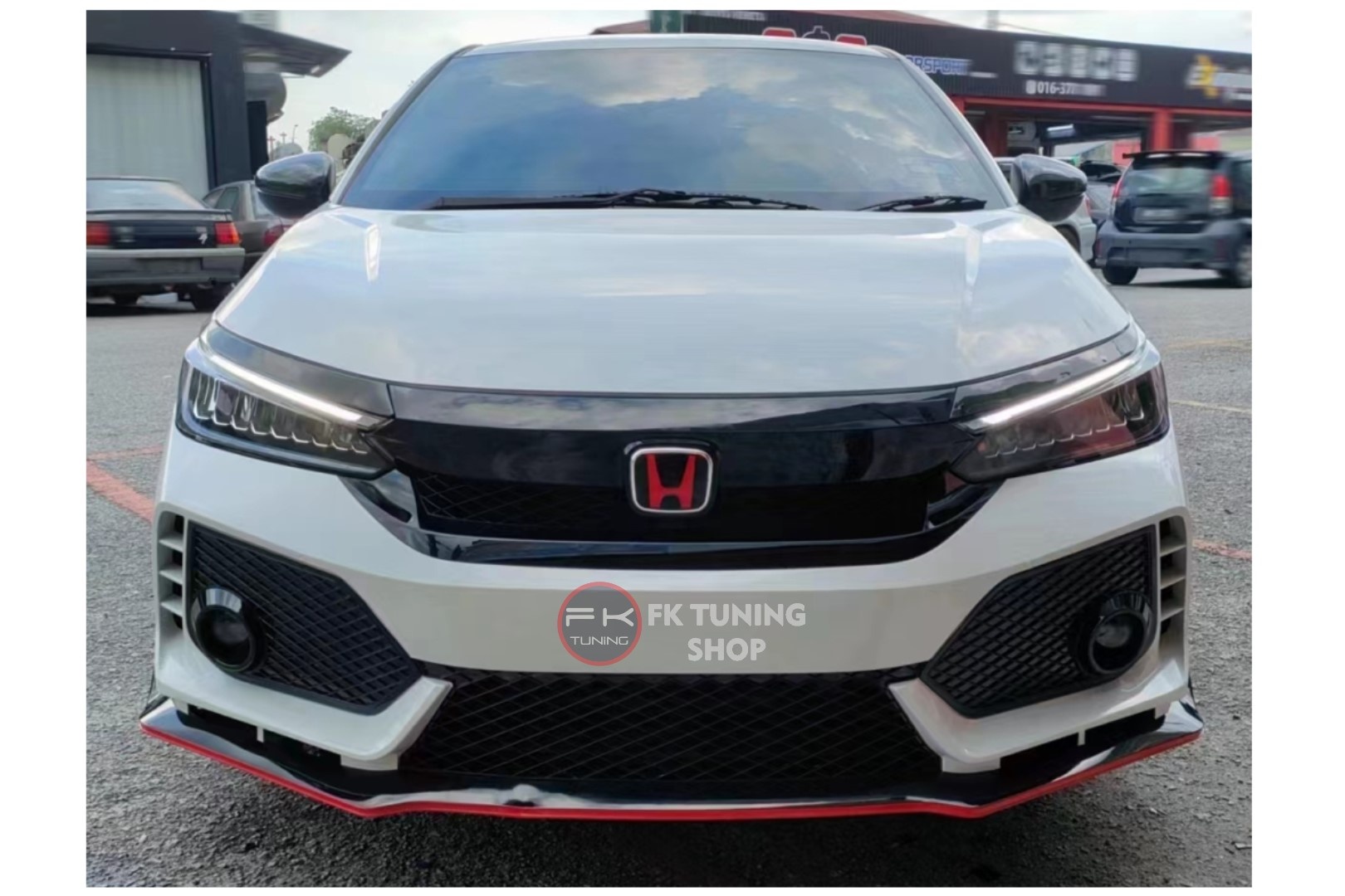 Honda City Typer Ön Tampon Seti 2021 ve üzeri (ithal-boyasız