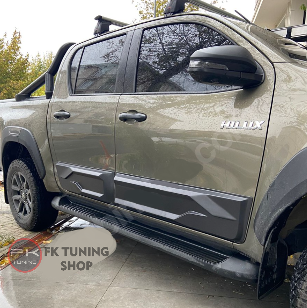 Toyota Hilux Kapı Kaplaması Gövde Koruma 2016-2019 4 Parça