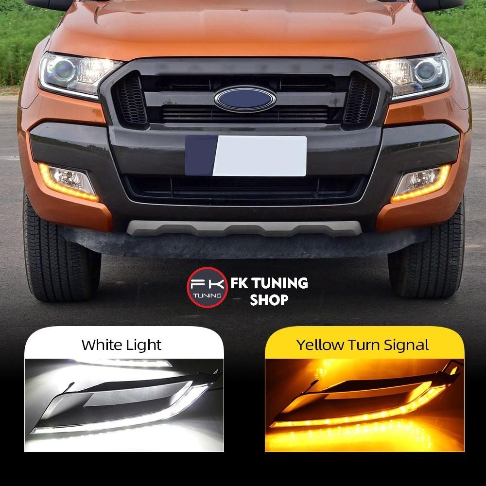 Ford Ranger T7 Wildtrak Sis Ledi Çerçeve Sinyalli Gündüz Ledli 2015-2018