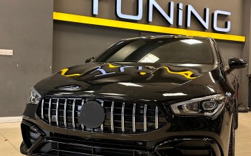 W118 CLA ÖN TAMPON SETİ UYGULAMAMIZ