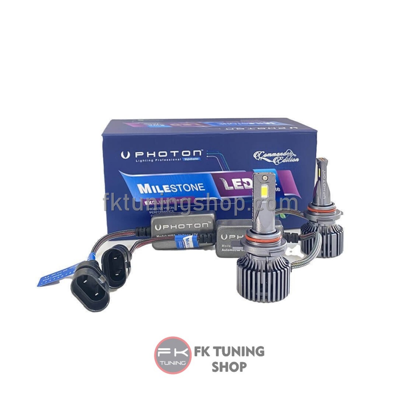 マンザニータ PHOTON 9012 BLACK KATANA SERİSİ LED XENON MİLESTONE | FK Tuning