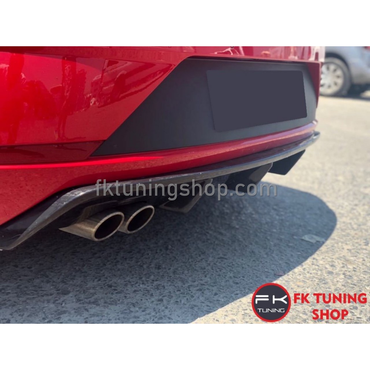 Seat Leon Xcellence Difüzör 2017 ve üzeri (plastik/sol çıkış) | FK