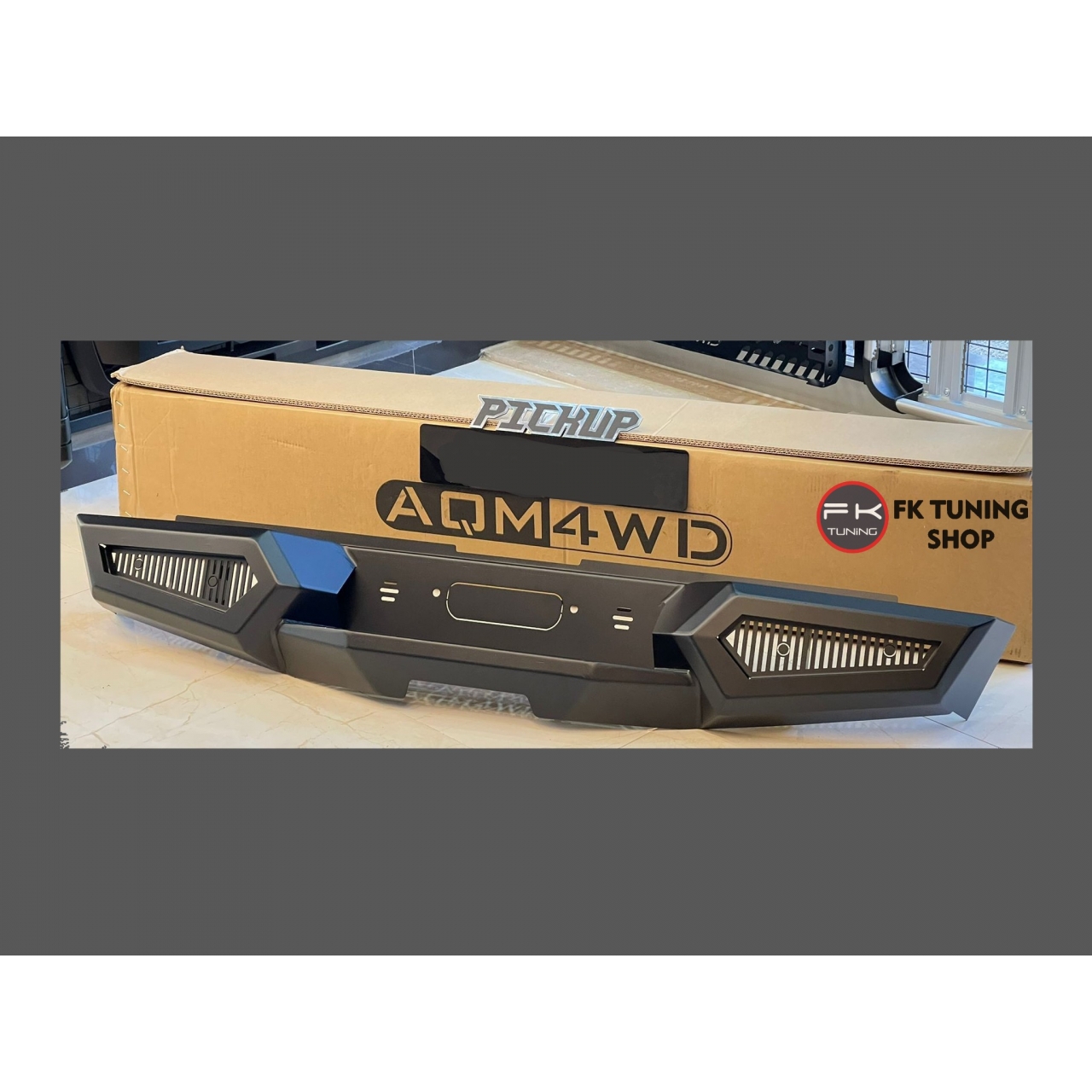 AQM4WD DEMİR ARKA TAMPON SETİ Model 2 (araca özel