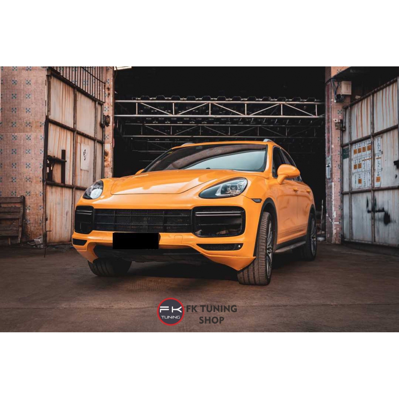 Porsche Cayenne Turbo Body Kit Seti Facelift 2018 Görünüm 2011-2014