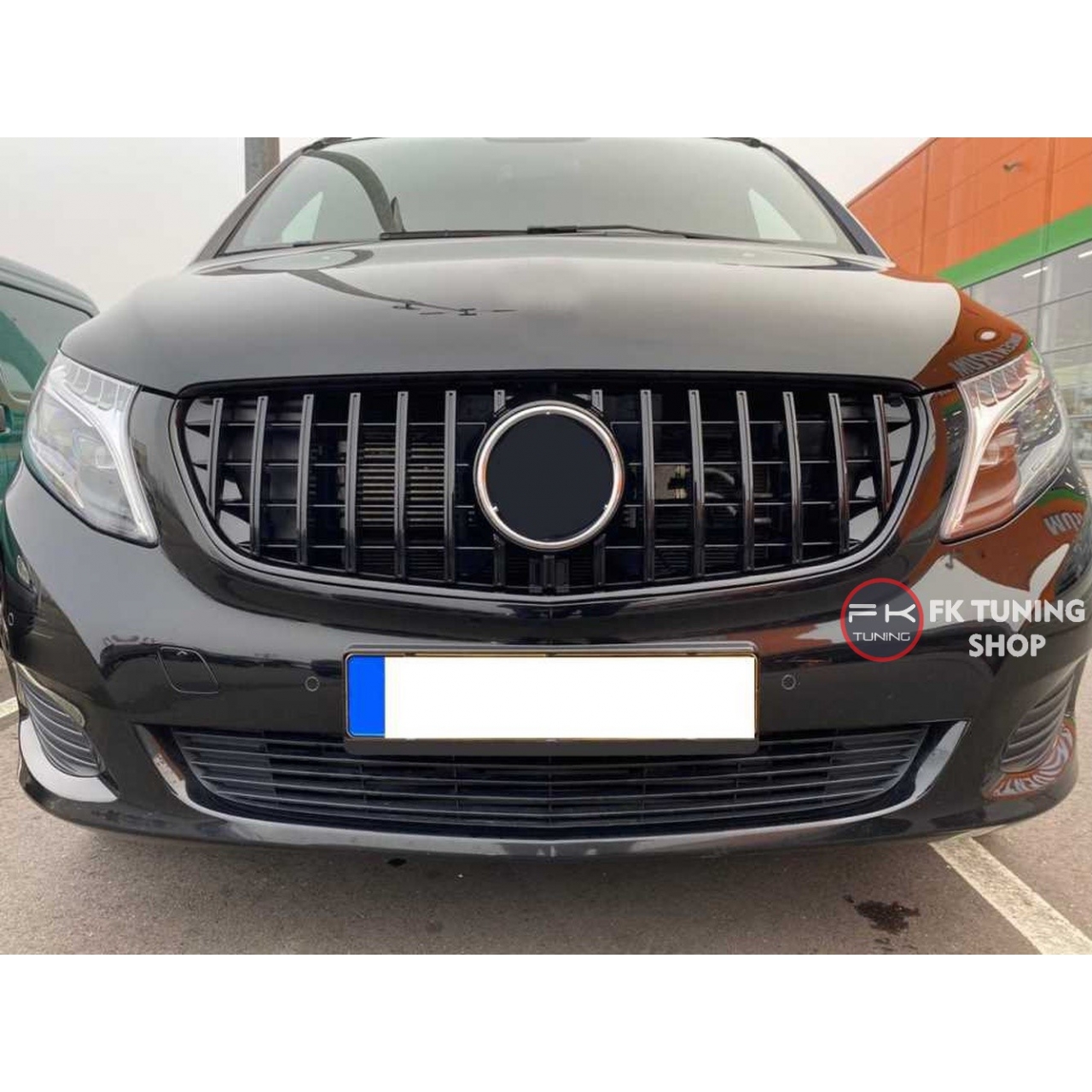Mercedes Benz Vito Gtr Ön Panjur W447 serisi 2014-2019 Siyah Çerç