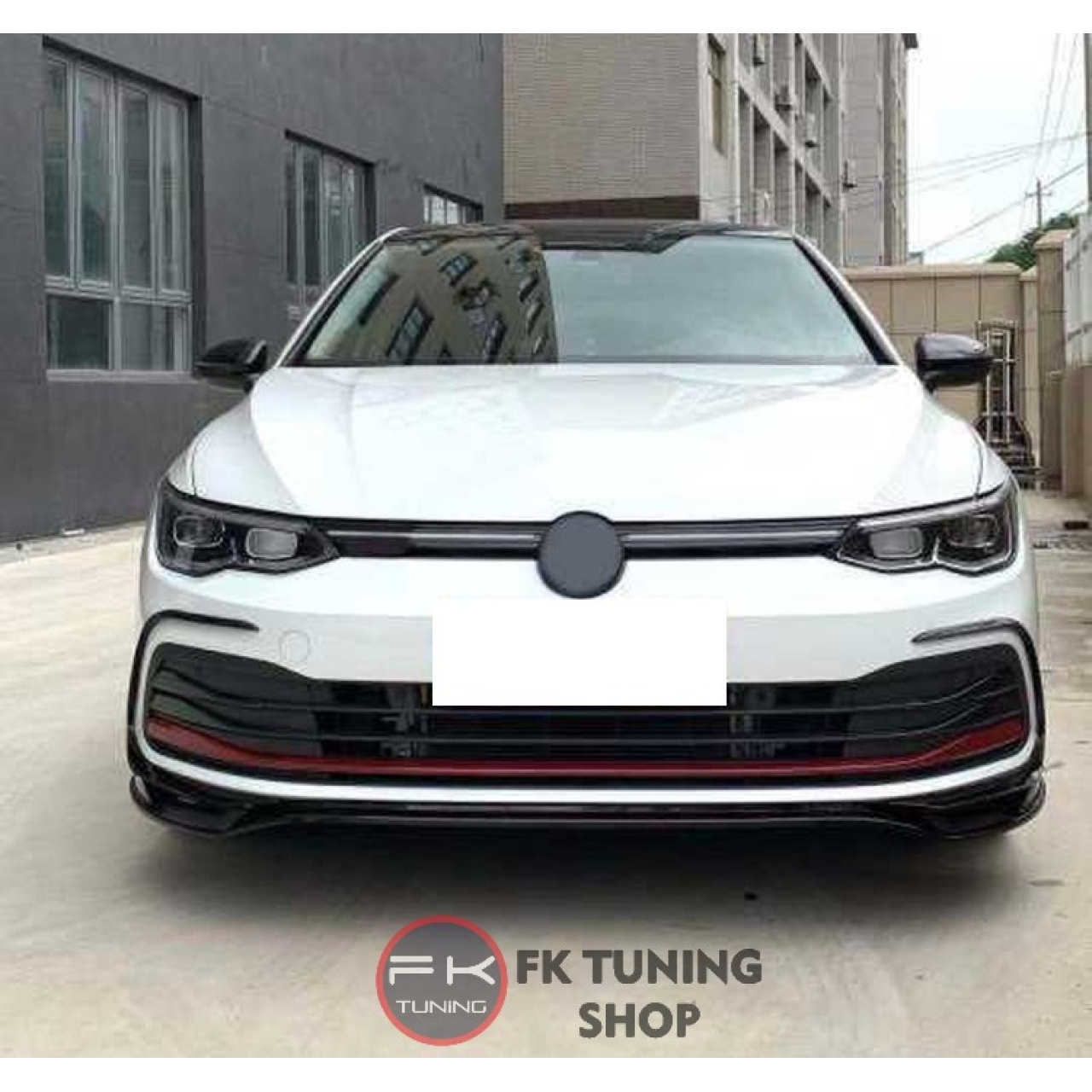 Volkswagen Golf 8 Ön Sis Kaşı Çerçevesi Pianoblack 2021 ve üzeri