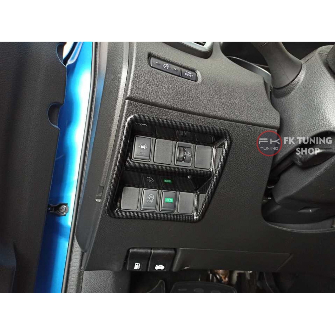 Nissan Qashqai Kontrol Paneli Kaplaması Karbon renk 2014-2020