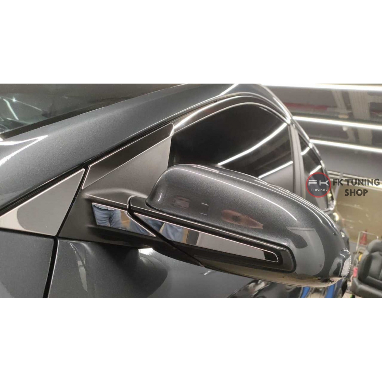 Hyundai Kona Ayna Krom Çıtası (4 parça