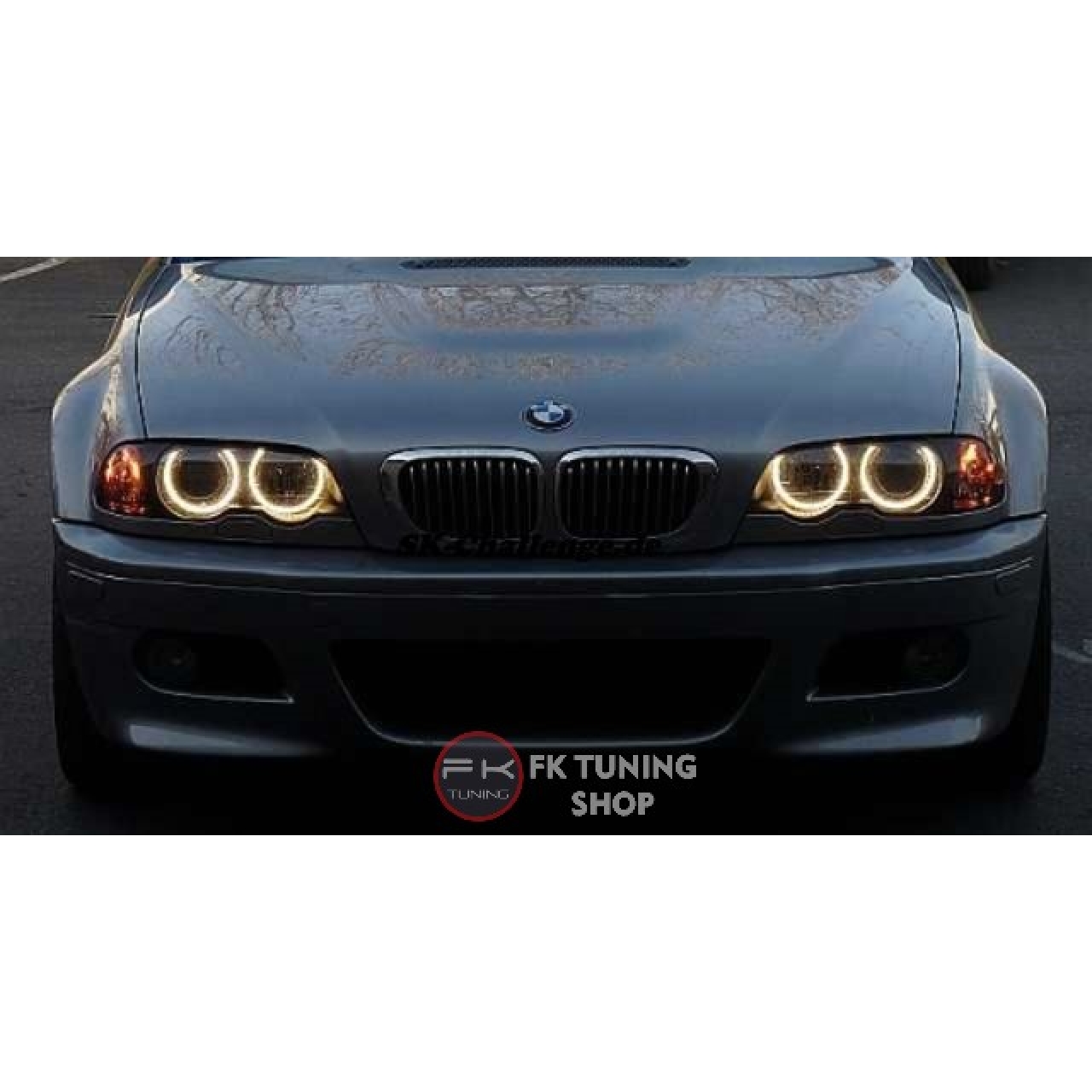 BMW E39 ANGEL EYES HALKA SETİ SARI RENK