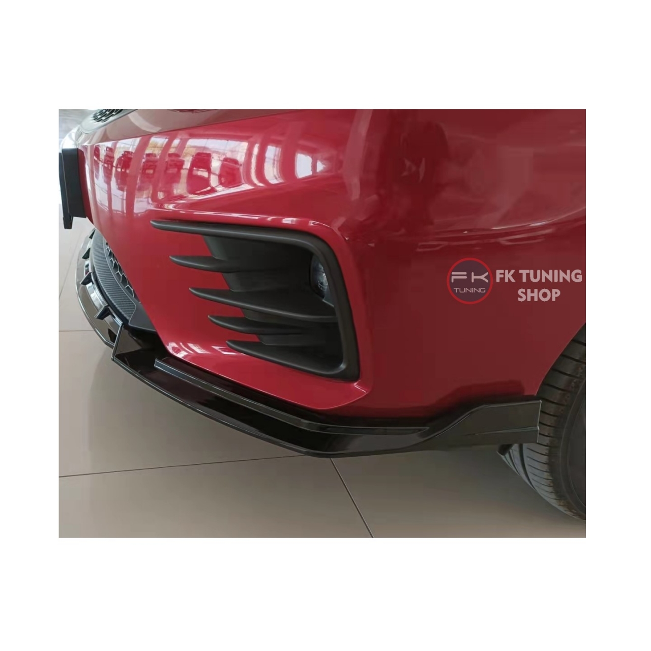 Honda City Ön Tampon Eki RS Lip (pianoblack-yerli plastik) 2020 ve üzeri