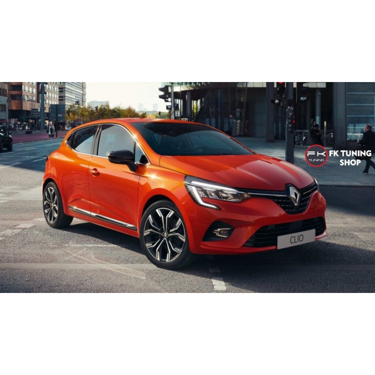Renault Clio 5 Kapı Alt Çıtası Krom 2019 ve üzeri (clio yazılı)