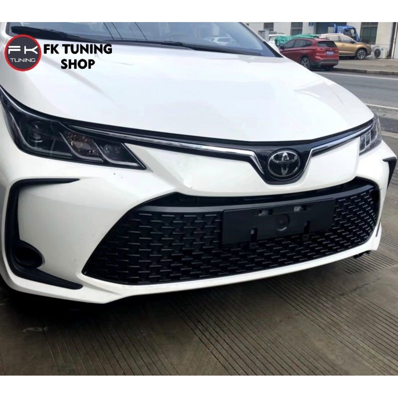 Toyota Corolla Ön Panjur Seti Bal Peteği Desenli 2019 ve üzeri