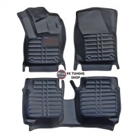 Skoda Superb 5D Havuzlu Paspas Seti Deluxrider Siyah Renk 2009-2014