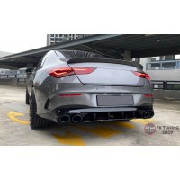 Mercedes Benz W118 CLA45 Arka Difüzör & Egzoz Ucu (amg uyumlu