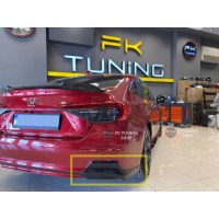 Honda Civic FE Arka Tampon Eki Flap 2 Parça (İTHAL -plastik) 2022 üz