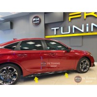 Honda Civic FE Yan Marşpiyel 2022 ve üzeri (plastik/pianoblack
