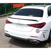 Mercedes Benz W206 Spoyler C63s Model 2021 ve üz. C serisi (plastik-pianoblack