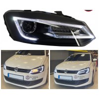 Volkswagen Polo 6 Audi Dizayn Ön Far Seti (2009-2017 6R-6C)