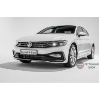 Volkswagen Passat B8 için B8.5 R-Line Ön Tampon Seti 2014-2018 (plastik-boyasız