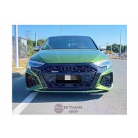 Audi A3 Rs3 Ön Tampon Seti + Ön Panjur Seti 2021 - 2023 uyumlu