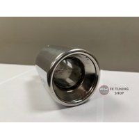 EGZOZ UCU PASLANMAZ KROM 76mm (76 lık) Tek Çıkış 1 Adet