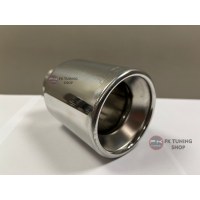 EGZOZ UCU PASLANMAZ KROM 90mm (90 lık) Tek Çıkış 1 Adet
