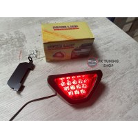 F1 ÇAKAR ÜÇGEN HER ARACA UYGUN 12V KIRMIZI RENK