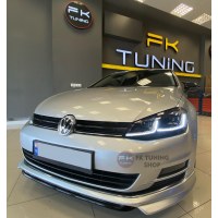 VW Golf 7 Uyumlu 7.5 Görünüm R Krom Çizgili J Kayar Ledli Far Takımı (2012-2016)