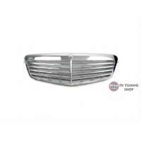 Mercedes Benz W212 Ön Panjur Oem Dizayn E Serisi 2009-2013  Gümüş Elegance