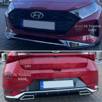 Hyundai İ20 Ön Arka Koruma Seti (plastik 2020-2023
