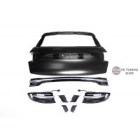 Porsche Macan Bagaj Kapağı + Led Stop Seti Smoke 2018 görünüm facelift 2014-2018 uyumlu