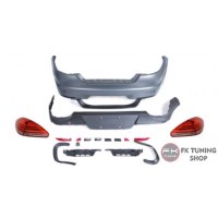 Porsche Panamera Arka Tampon + Led Stop Seti Facelift Görünüm 2011-2013 uyumlu