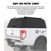 AQM4WD ARKA METAL KABİN HER ARACA UYGUN AQM-T80