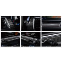 Porsche Macan Karbon Fiber İç Torpido Kaplama Seti 2014-2017