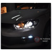Volkswagen Scirocco Led Ön Far Seti 2009-2014 (Halojen far içindir)